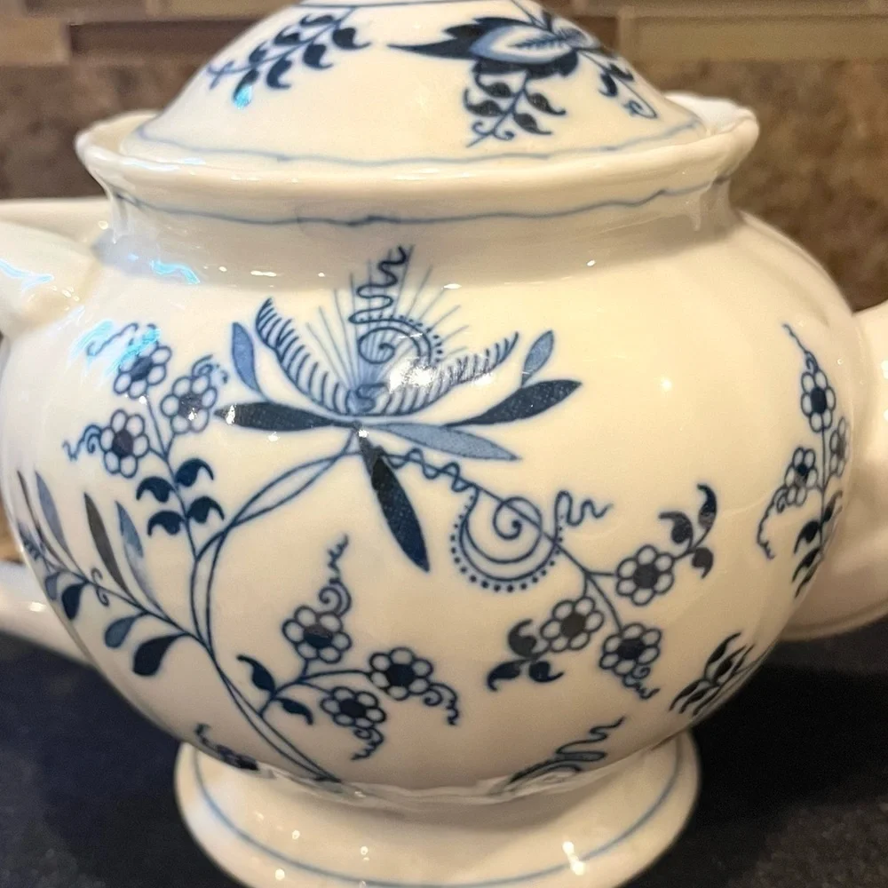 Vintage blue danube